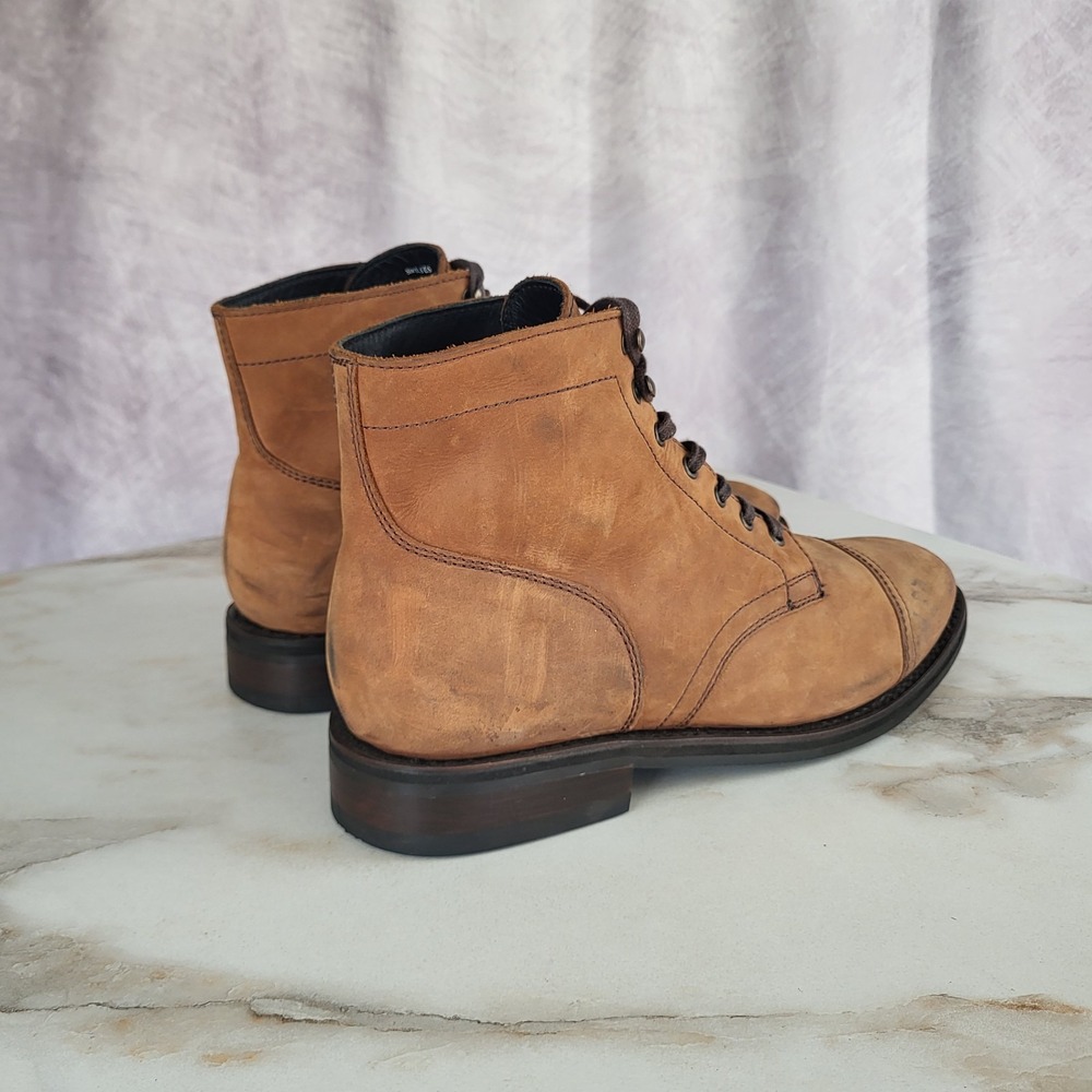 Thursday Captain Cap Toe Boots Size 11.5 Tan - Picture 6 of 15